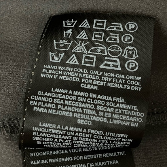 Guess Gray Chiffon Sleeveless Juliet Flounce Keyhole Satin Blouse Ruffle Date S - Picture 7 of 10